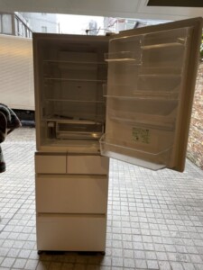 Panasonic(パナソニック)406L 5ドア冷蔵庫 NR-E414GV-W 2019年製