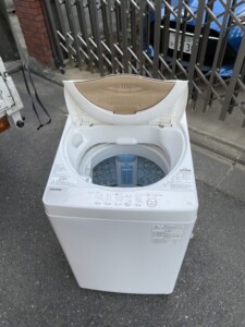 TOSHIBA(東芝)5.0㎏ 全自動電気洗濯機 AW-5G8 2020年製