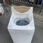 東芝 全自動洗濯機 AW-5G8 2020年製（凹み有）朝霞市朝志ヶ丘 無料引取 