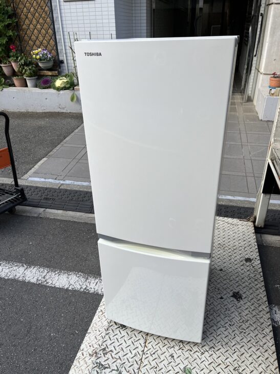 TOSHIBA（東芝）153L 2ドア冷蔵庫 GR-P15BS（W)2018年製