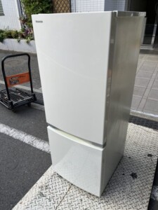 TOSHIBA(東芝)153L 2ドア冷蔵庫 GR-P15BS(W)2018年製