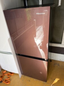 Hisense(ハイセンス)134L 2ドア冷蔵庫 HR-G13A-BR 2019年製