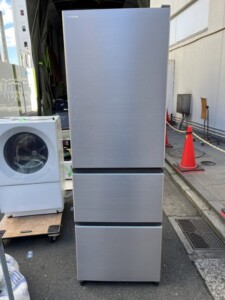 HITACHI(日立)375L 3ドア冷蔵庫 R-V38KV(W) 2020年製