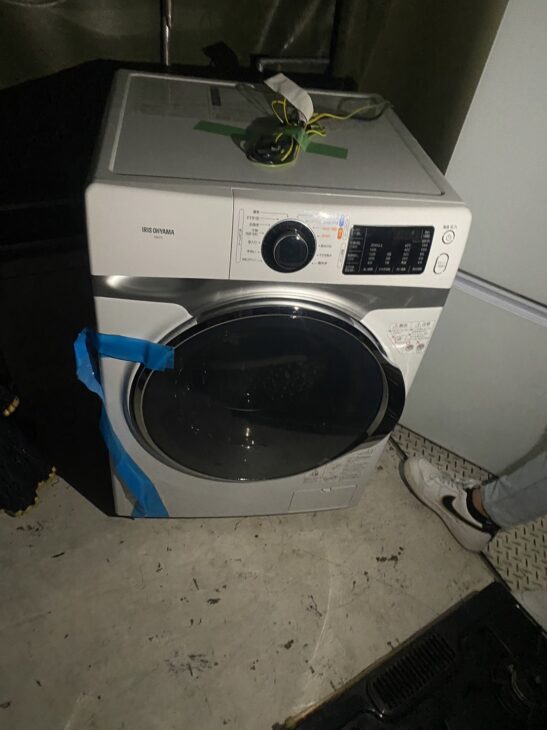 IRIS OHYAMA（アイリスオーヤマ）7.5㎏ ドラム式洗濯機 HD71-W 2021年製