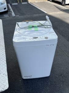 SHARP(シャープ)5.0㎏ 全自動電気洗濯機 ES-GE5E-W 2021年製