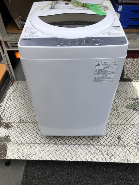 TOSHIBA 東芝 電気洗濯機 洗濯機 AW-5G6 2019年製-