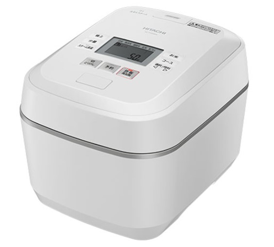 HITACHI 日立 圧力IH炊飯器 5.5合 沸騰鉄釜 ふっくら御膳 RZ-V100EM(W)