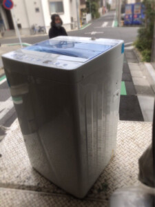 Haier(ハイアール)5.5㎏ 全自動洗濯機 JW-C55CK 2017年製