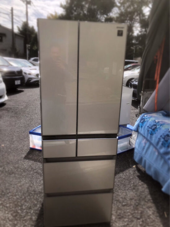 SHARP（シャープ）455L 6ドア冷蔵庫 SJ-GS46C-N 2018年製