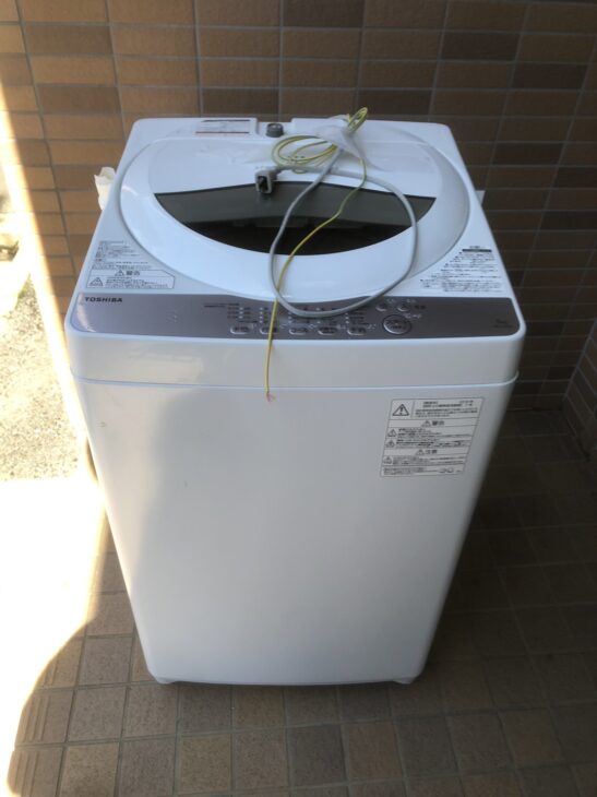 TOSHIBA（東芝）5.0㎏ 全自動洗濯機 AW-5G6 2019年製