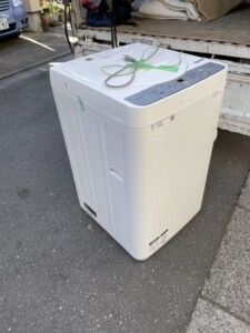SHARP(シャープ)5.0㎏ 全自動洗濯機 ES-GE5C-W 2018年製