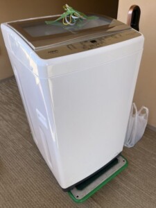 AQUA(アクア)7.0㎏ 全自動電気洗濯機 AQW-S7MBKFG 2022年製