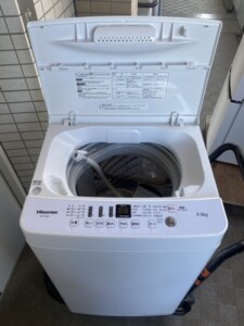 Hisense(ハイセンス)5.5㎏ 全自動洗濯機 HW-T55D 2020年製