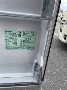 MITSUBISHI(三菱)146L 2ドア冷蔵庫 MR-P15F-H 2021年製