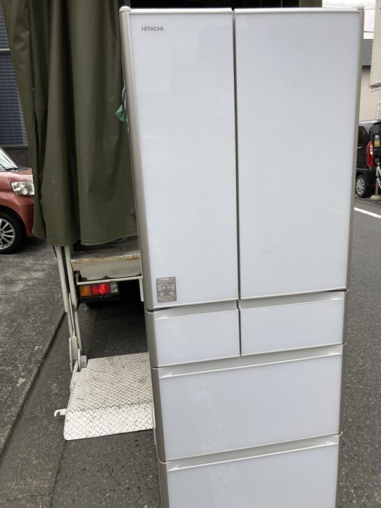 6ドア冷蔵庫 R-XG5100H 2018年製（日立製）中野区へ【出張買取 ...