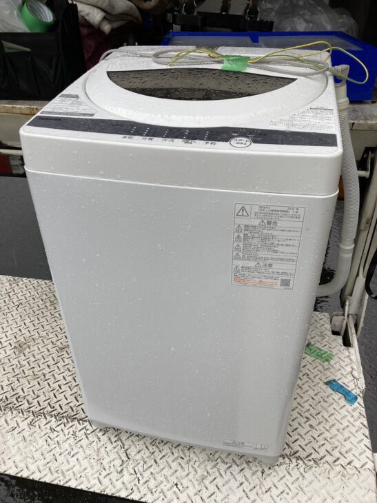 高価買取】TOSHIBA（東芝）全自動洗濯機 AW-5G9 2021年製（出張訪問