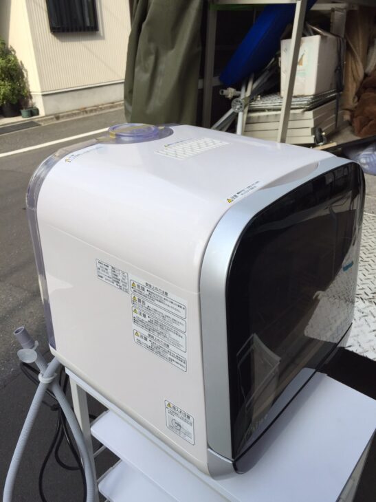 調布市へ訪問し、無料引取！エスケイジャパン 食器洗い乾燥機 SDW-J5L