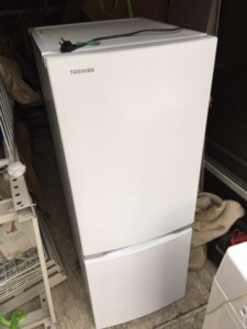 TOSHIBA(東芝)153L 2ドア冷蔵庫 GR-S15BS(W) 2021年製