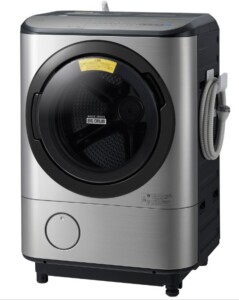 HITACHI 日立 ドラム式洗濯乾燥機 ヒートリサイクル 風アイロン ビッグドラム 12㎏ BD-NX120CL