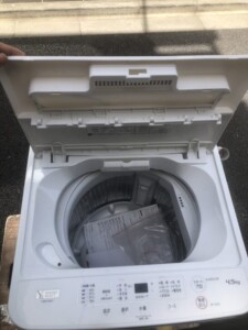 YAMADA(ヤマダ)4.5kg 全自動洗濯機 YWM-T45H1 2022年製