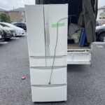 HITACHI（日立）475L 6ドア冷蔵庫 R-F48M3（W) 2019年製