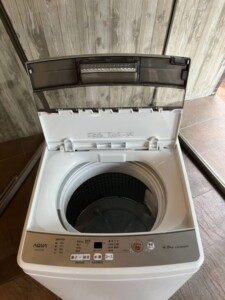 AQUA(アクア)4.5㎏ 全自動洗濯機 AQW-S45J 2021年製