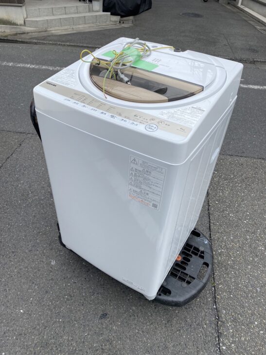 高年式】東芝 6㎏ 全自動洗濯機 AW-6GM1 [出張買取]和光市本町にて 