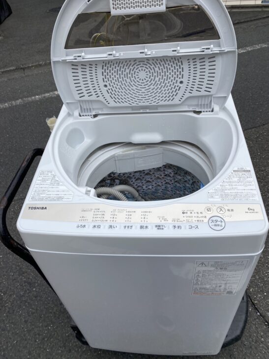 J7290 ★6か月保証付★　TOSHIBA　トウシバ　6.0kg洗濯機　AW-6GM1　ホワイト　2022年製 動作確認、クリーニング済み　【リユースのサカイ柏店】参考価格48,830円 AW-7DH2/AW-6DH2 | 洗濯機・洗濯乾燥機 | 東芝ライフスタイル株式会社