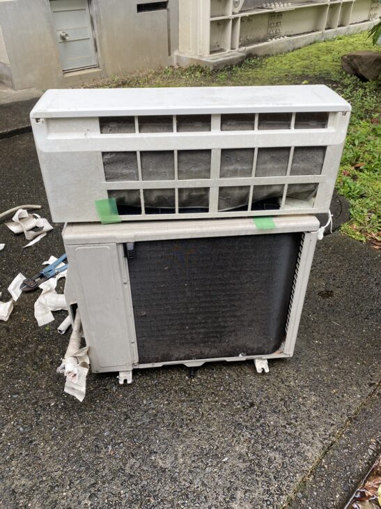 佐賀中古エアコン、FUJITSU2013年2.8KW81番 世田谷区へ出張】富士通 エアコン AS-288TKなど中古家電（高価買取