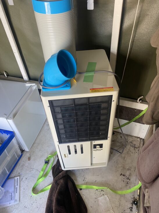 渋谷区]ナカトミ 排熱ダクト付きスポットクーラー SAC-408N（出張買取