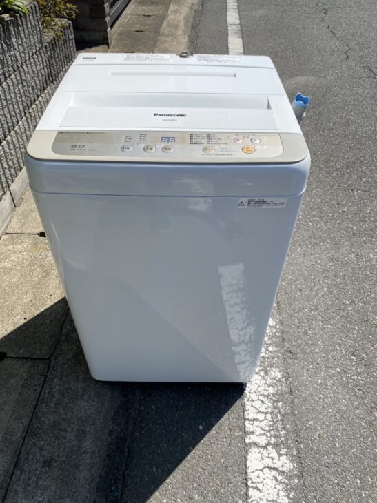2017年式のパナソニック製洗濯機 NA-F60B10】出張査定（富士見市へ出張 ...