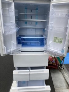 SHARP(シャープ)457L 6ドア冷蔵庫 SJ-FA46H-W 2022年製