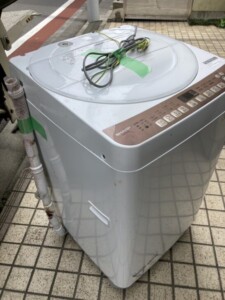 SHARP(シャープ)7.0kg 全自動洗濯機 ES-T712-T 2020年製