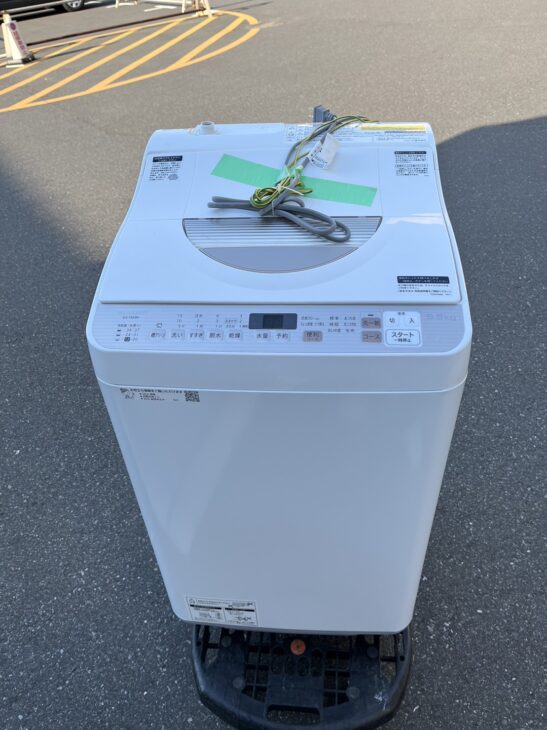 SHARP（シャープ）5.5㎏ 電機洗濯乾燥機 ES-T5EBK-N 2021年製