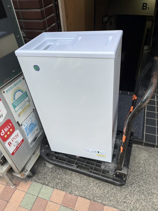 出張先は大田区！[買取]JCM ノンフロン冷凍ストッカー RITC-41 2021年