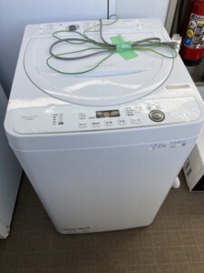 SHARP(シャープ)5.0㎏ 全自動洗濯機 ES-GE5E-W 2021年製