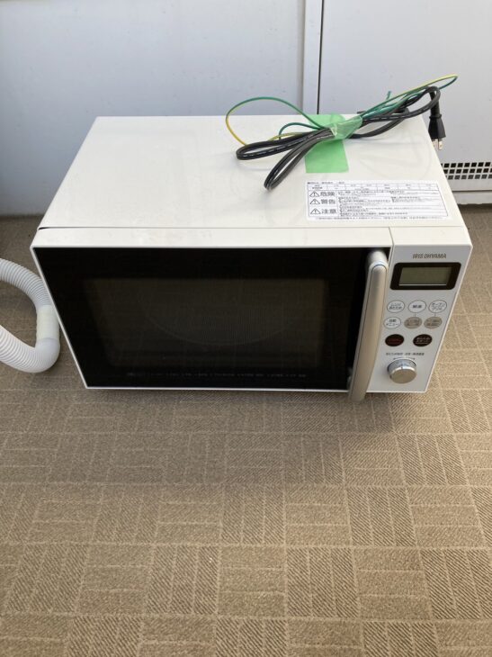 Iris Ohyama Microwave Oven 15L White MO-T1501-W// Plate