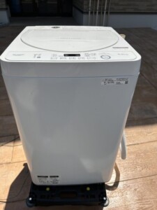 SHARP(シャープ)5.5㎏ 全自動洗濯機 ES-GE5D 2020年製