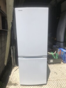 TOSHIBA(東芝)153L 2ドア冷蔵庫 GR-T15BS(W) 2021年製