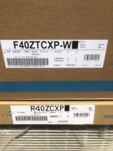 DAIKIN(ダイキン)4.0kW ルームエアコン F40ZTCXP-W 2022年製