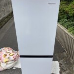 Hisense（ハイセンス）162L 2ドア冷蔵庫 HR-D15F 2022年製