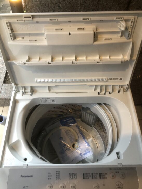 引っ越しによる売却【川崎市】Panasonic 洗濯機 NA-F60B14（買取