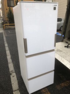 SHARP(シャープ)350L 3ドア冷蔵庫 SJ-GH35G-W 2021年製