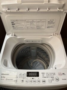 Hisense(ハイセンス)8.0㎏ 全自動洗濯機 HW-DG80B 2021年製