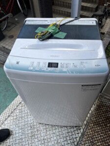 Haier(ハイアール)4.5㎏ 全自動洗濯機 JW-U45HK 2022年製