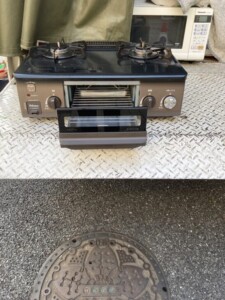 Paloma(パロマ)ガスコンロ IC-S37BM-R 2022年製