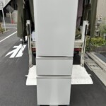 MITSUBISHI（三菱）300L 3ドア冷蔵庫 MR-CX30H-W 2022年製