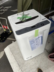 SHARP(シャープ)5.5㎏ 全自動洗濯機 ES-GE5B-T 2018年製