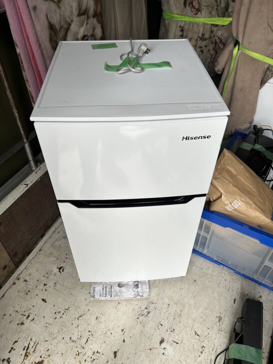 Hisense（ハイセンス）93L 2ドア冷蔵庫 HR-B95A 2021年製