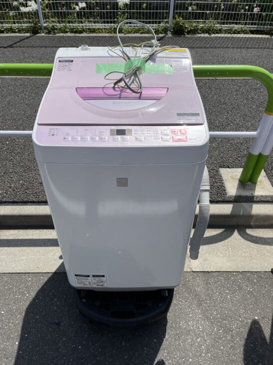 SHARP（シャープ）5.5㎏ 洗濯乾燥機 ES-T5E5-KP 2018年製